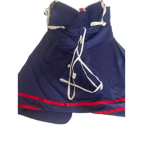 NWTWomen L blue purple anchor navy sexy lingerie lace intimate sleepwear - Picture 5 of 5